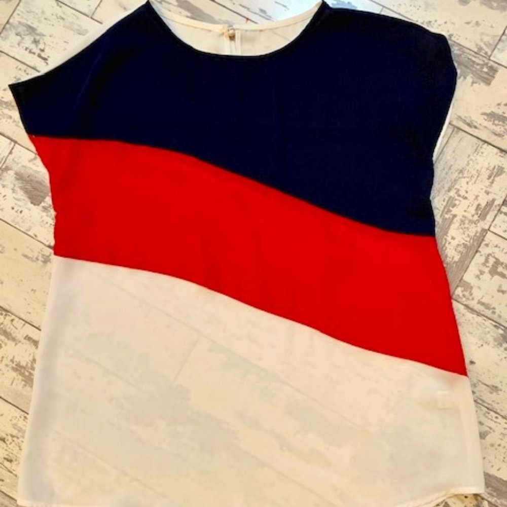 Red, White and Blue Top